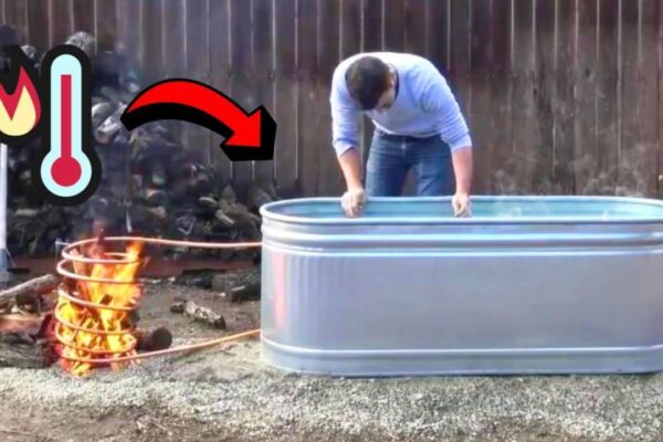 Finished How to Build a DIY Wood-Fired Hot Tub, a completed DIY project