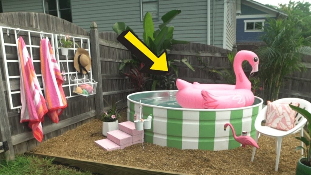 Finished How to Build a Stock Tank Pool, a completed DIY project