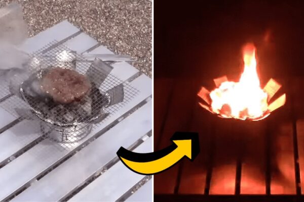 Finished a Tabletop Charcoal Grill, a completed DIY project