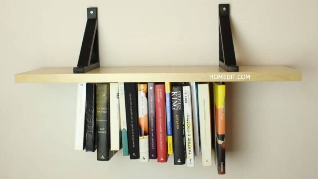 Finished How to Build a DIY Upside Down Shelf, a completed DIY project