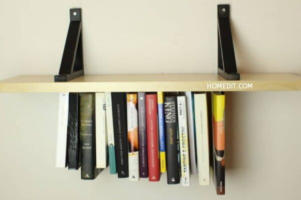 Finished How to Build a DIY Upside Down Shelf, a completed DIY project