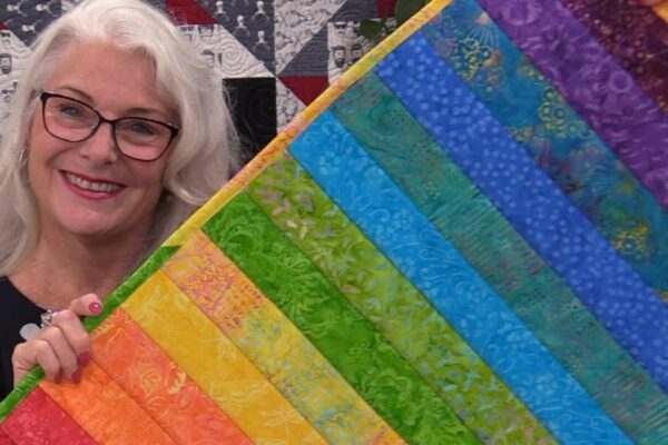 Finished How to Sew a DIY Washable Rainbow Rug, a completed DIY project