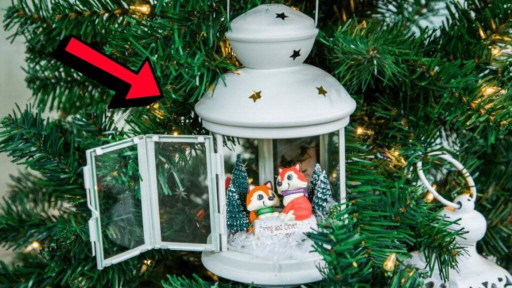 Finished Easy DIY Winter Wonder Lantern, a completed DIY project