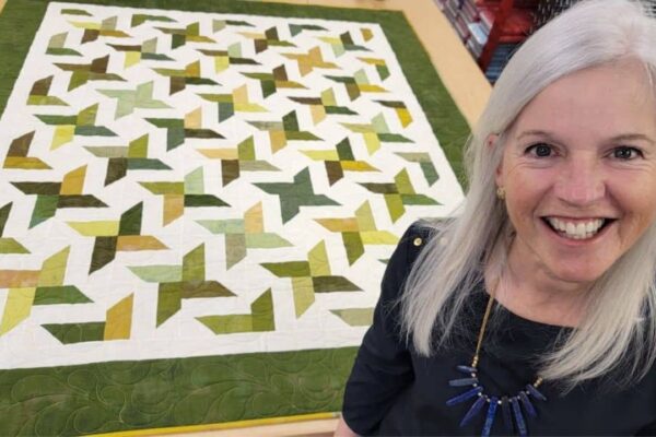 Finished Donna Jordan’s Fantastically Easy “All Stars” Quilt, a completed DIY project
