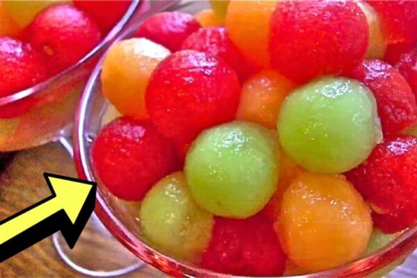 Easy & Refreshing Cold Drunken Melon Balls, homemade and freshly served
