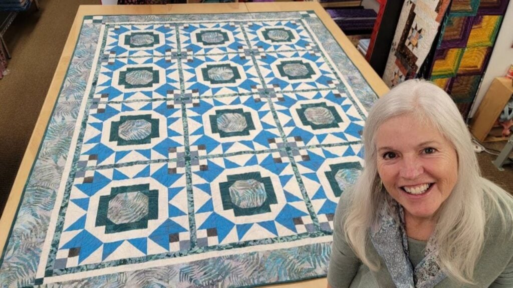 Finished an Emmy Quilt Block, a completed DIY project