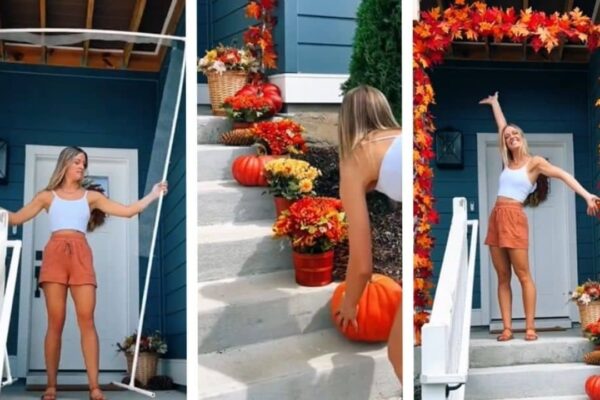 Finished Easy Fall Front Porch Decor, a completed DIY project