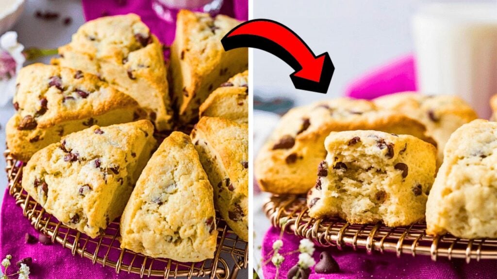 Make Flaky Biscuits Using Sourdough Bread Scraps, homemade and freshly served