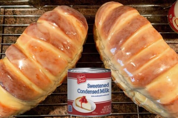 Super Soft & Fluffy Condensed Milk Bread, homemade and freshly served