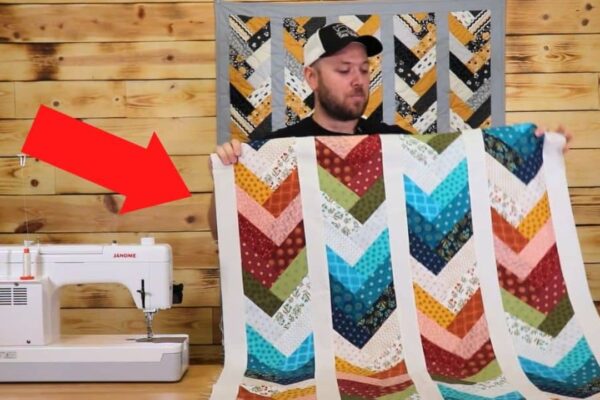 Finished How to Sew an Easy French Braid Quilt, a completed DIY project