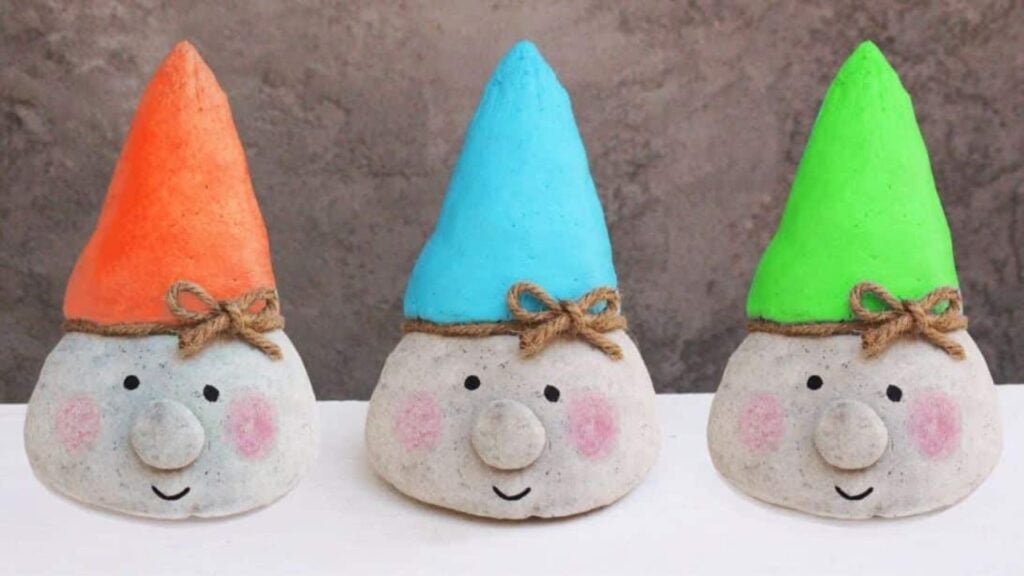 Finished Easy DIY Paper & Cement Gnome For the Garden, a completed DIY project