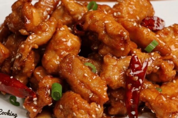 Better-Than-Takeout General Tso's Chicken, homemade and freshly served