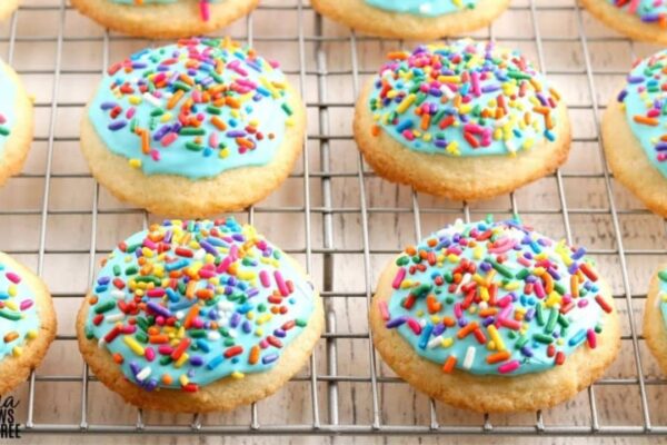 Easy Gluten-Free Sugar Cookies, homemade and freshly served