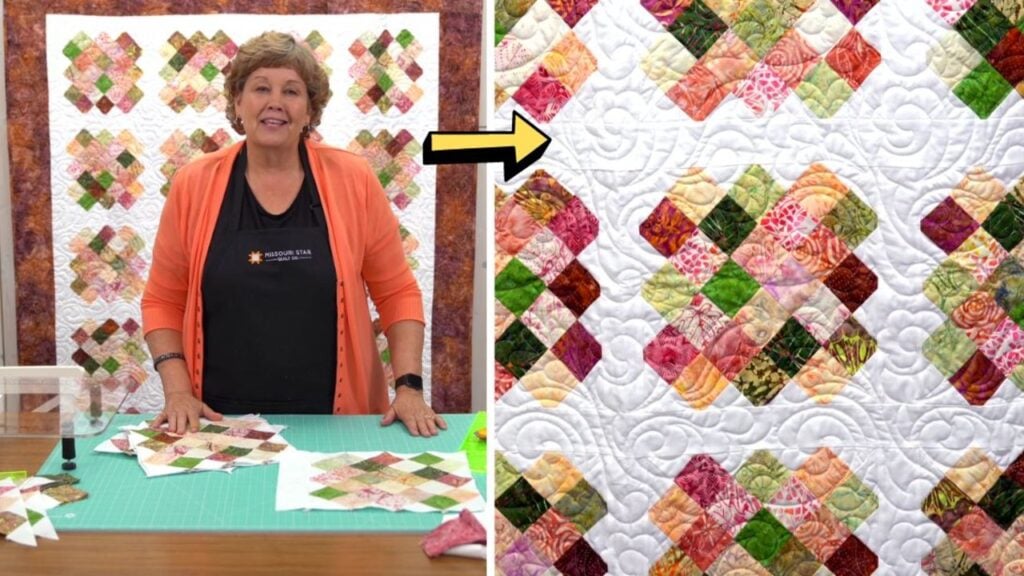 Finished Easier Version Of Granny Squares Quilt, a completed DIY project