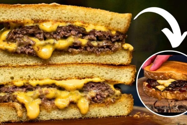 a Perfectly Grilled Cheese Sandwich, homemade and freshly served
