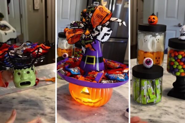 3 DIY Halloween Candy Bowls, homemade and freshly served