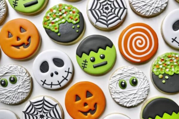 Beginner-Friendly Halloween Cookies Decorating, homemade and freshly served