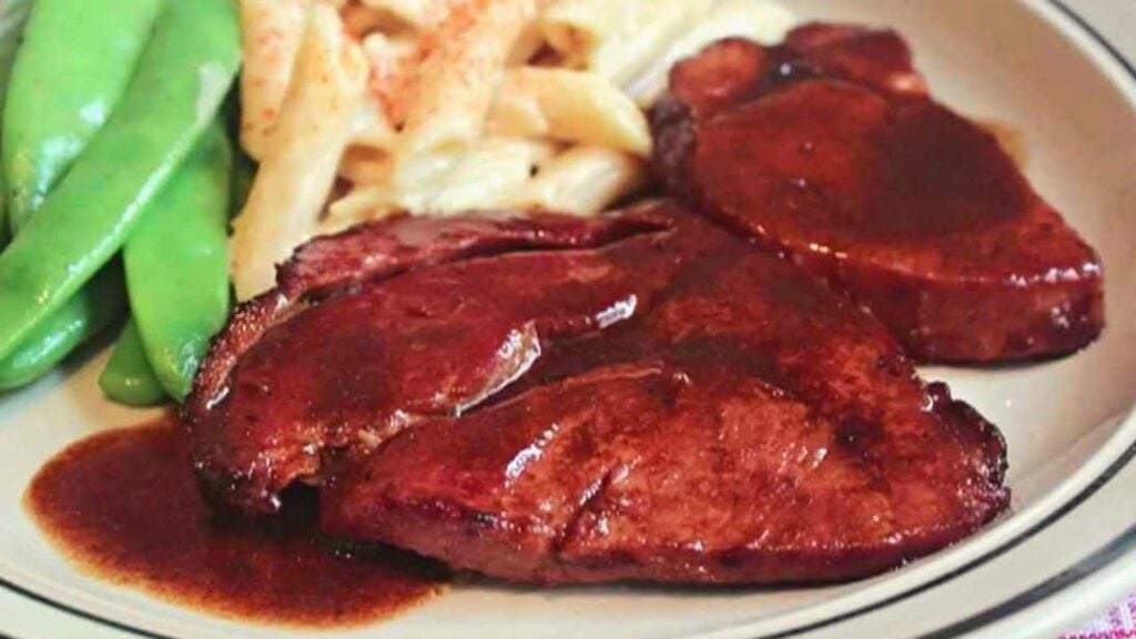 Super Easy Ham & Red Eye Gravy, homemade and freshly served