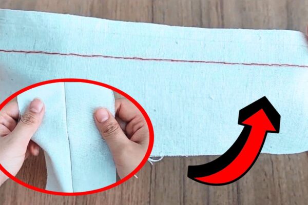 Finished How to Hand Sew Like a Machine, a completed DIY project