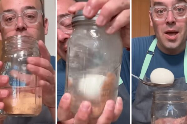 Easy Hack to Peel Hard-Boiled Eggs, homemade and freshly served
