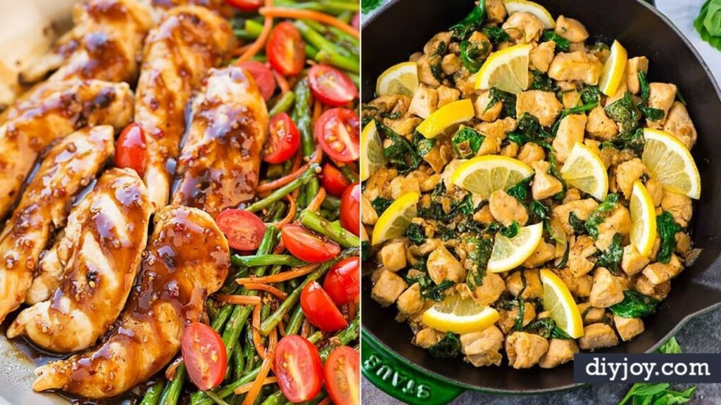 50 Easy Healthy Chicken Recipes To Try Tonight, homemade and freshly served