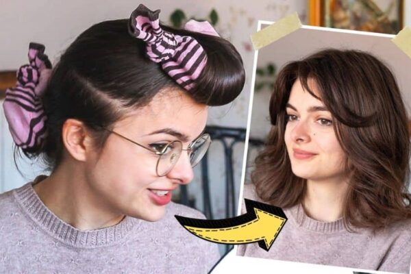Finished Easy Heatless DIY Overnight Blowout on Short Hair, a completed DIY project