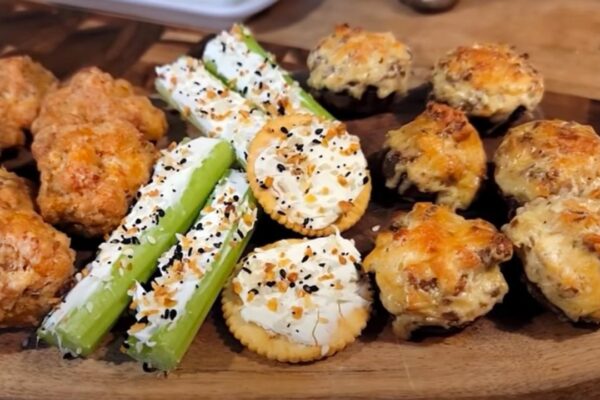 3 Easy Holiday Appetizers, homemade and freshly served