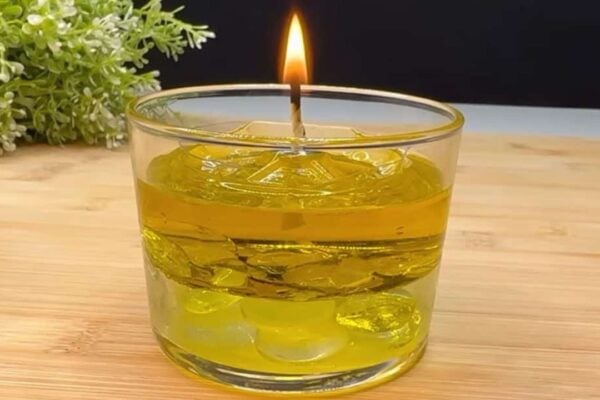 Finished a DIY Candle That Never Goes Out, a completed DIY project