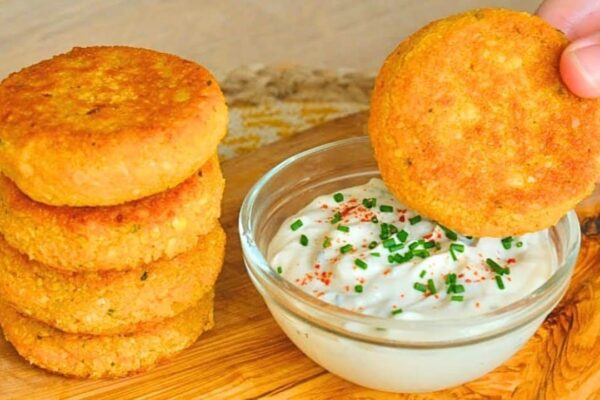 Easy-to-Make Crispy & Healthy Lentil Patties, homemade and freshly served