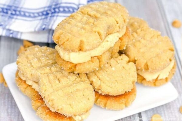 Easy Homemade Nutter Butter Cookies, homemade and freshly served