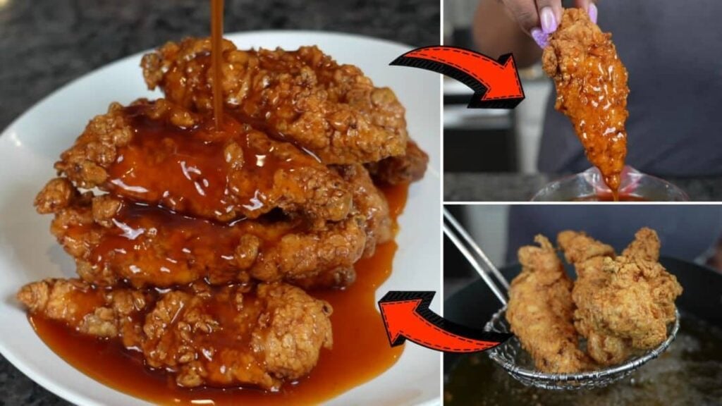 Easy Honey Chipotle Chicken Tenders, homemade and freshly served