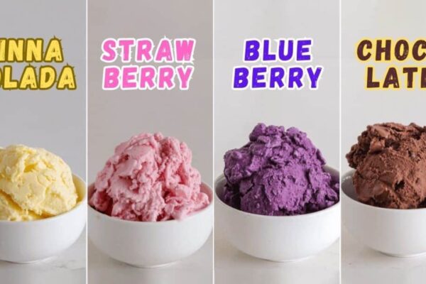 4 Easy Ice Cream Recipes in Under 20 Minutes, homemade and freshly served