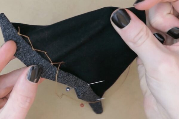 Finished an Invisible Hem on a Stretchy Fabric, a completed DIY project