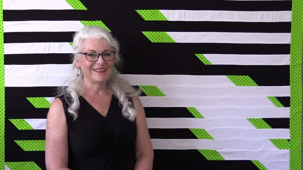 Easy & Quick Jelly Roll Race Quilt For Beginners, homemade and freshly served