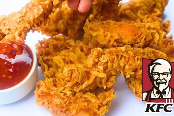Easy KFC-Style Crispy Chicken Tenders, homemade and freshly served