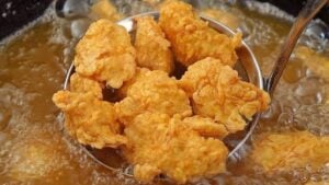 KFC Popcorn Chicken Copycat, homemade and freshly served