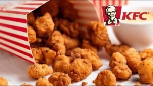 Easy KFC Popcorn Chicken, homemade and freshly served