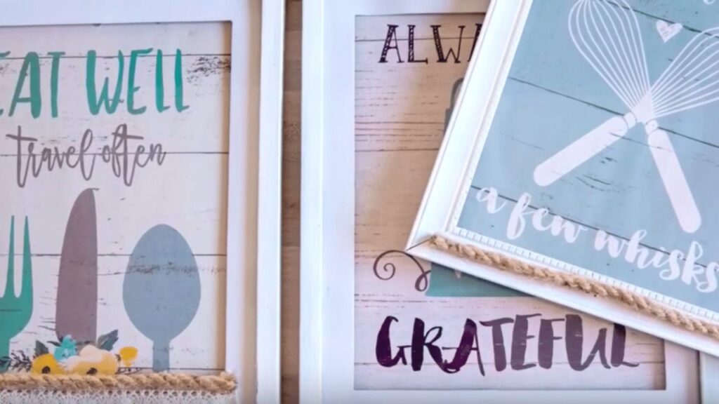 Finished Super Easy Way To Decorate Your Kitchen With Farmhouse Decor. Learn How!, a completed DIY project