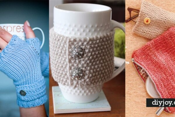 Finished 32 Easy Knitted Gifts To Make In A Few Hours, a completed DIY project