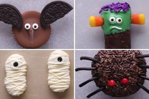 4 Super Easy Last-Minute Halloween Treats, homemade and freshly served