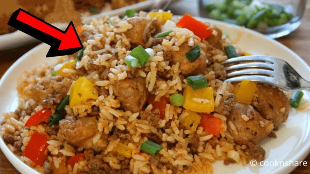 Easy Louisiana Dirty Rice, homemade and freshly served