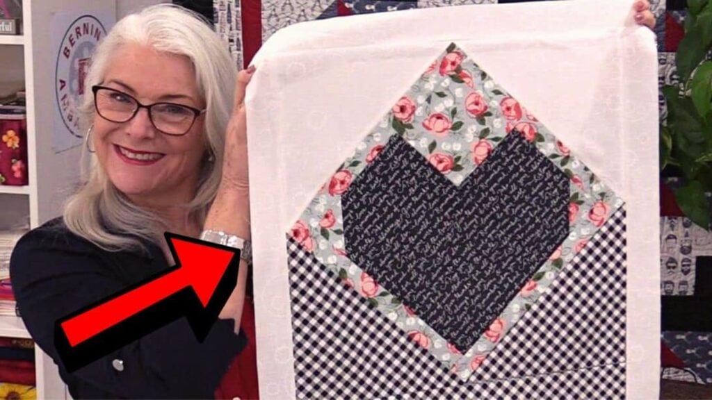 Finished Lovely Envelope Quilt, a completed DIY project