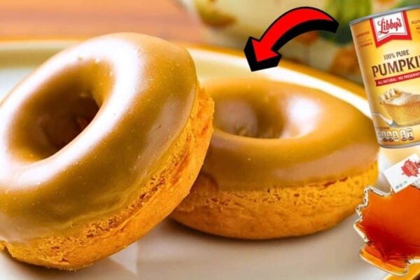 Easy Maple-Glazed Pumpkin Donuts, homemade and freshly served