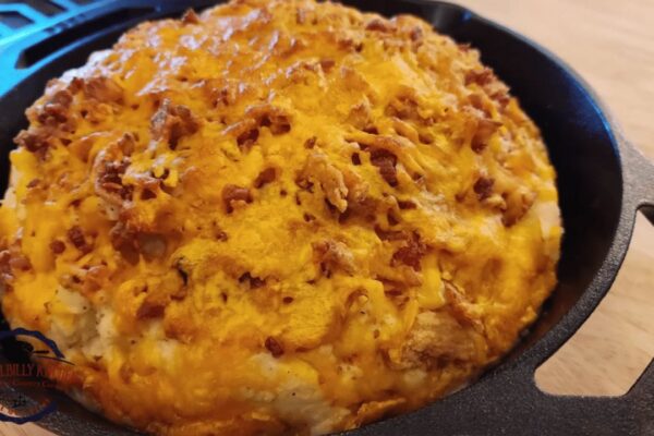Ultimate Meatloaf Potato Casserole, homemade and freshly served