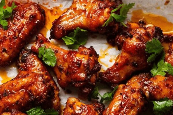 Easy New Orleans Chicken Wings, homemade and freshly served