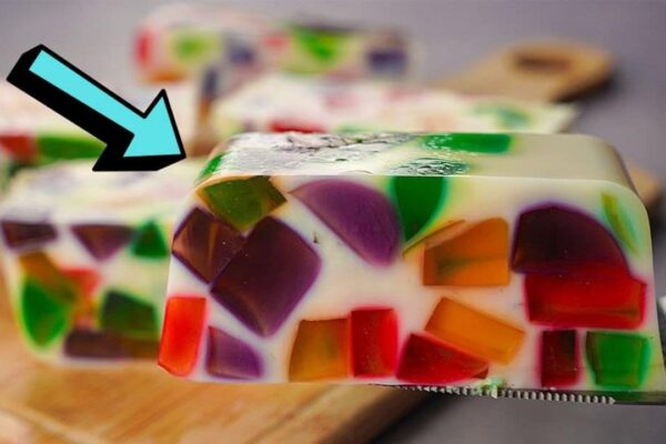 Easy 5-Ingredient No-Bake Broken Glass Jelly Pudding, homemade and freshly served