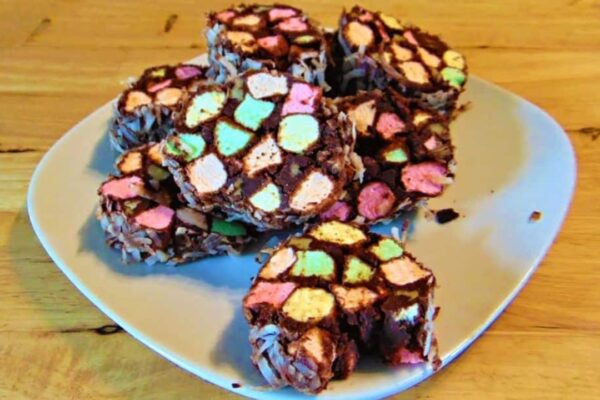 Easy No-Bake Church Window Cookies, homemade and freshly served