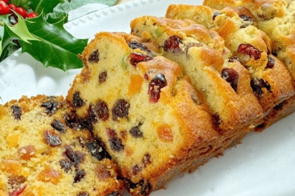 The Best Fruit Cake Ever!, homemade and freshly served