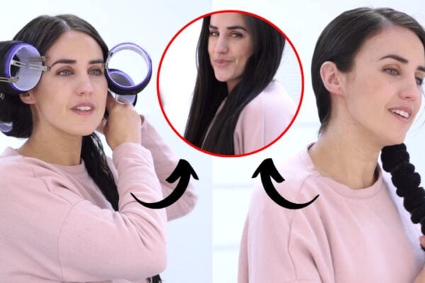 Finished How to Straighten Your Hair Without Heat, a completed DIY project