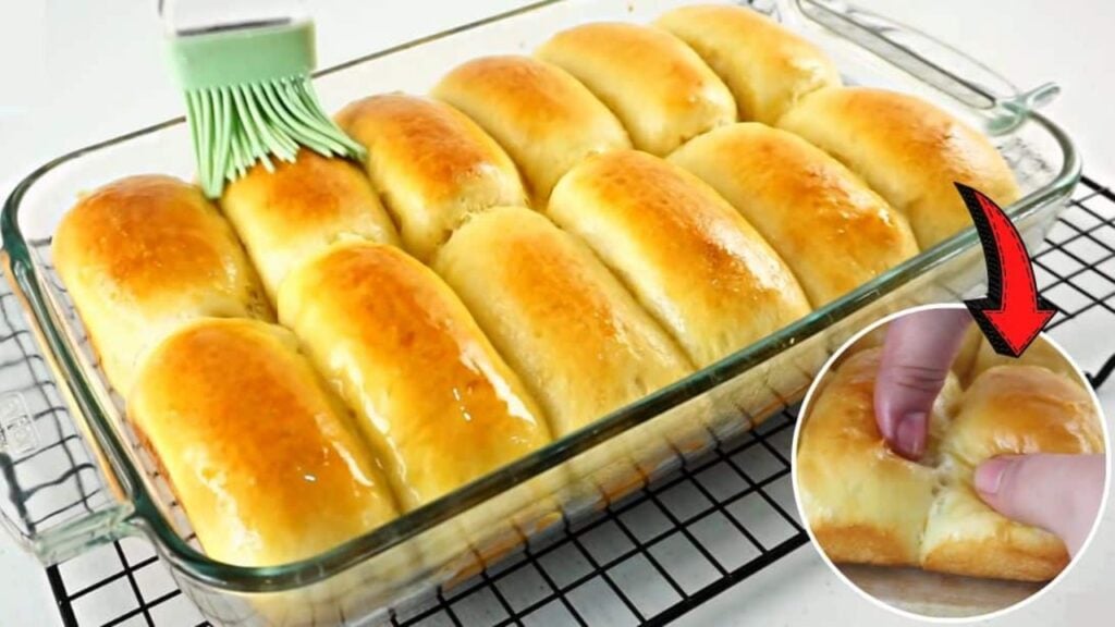 Easy No-Knead Overnight Milk Bread, homemade and freshly served